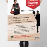 Basketball Charity Poster